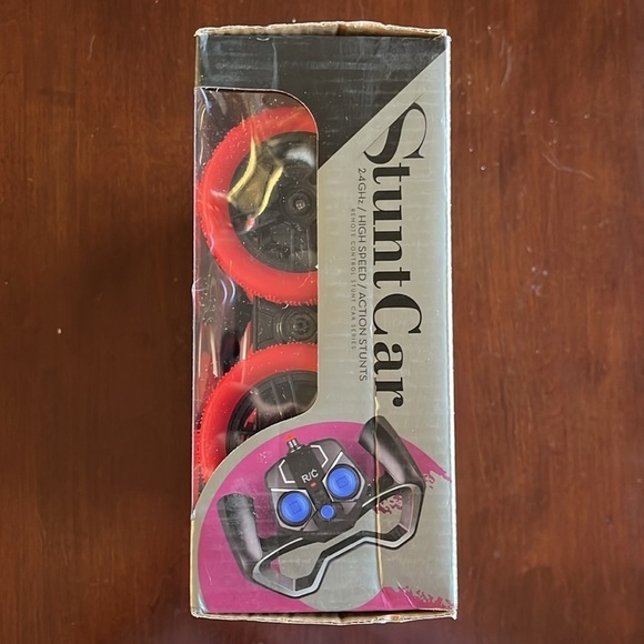 Brand New Remote Control Stunt Car Double-Sided 4 Wheel Drive Music Lights Red - Picture 11 of 16